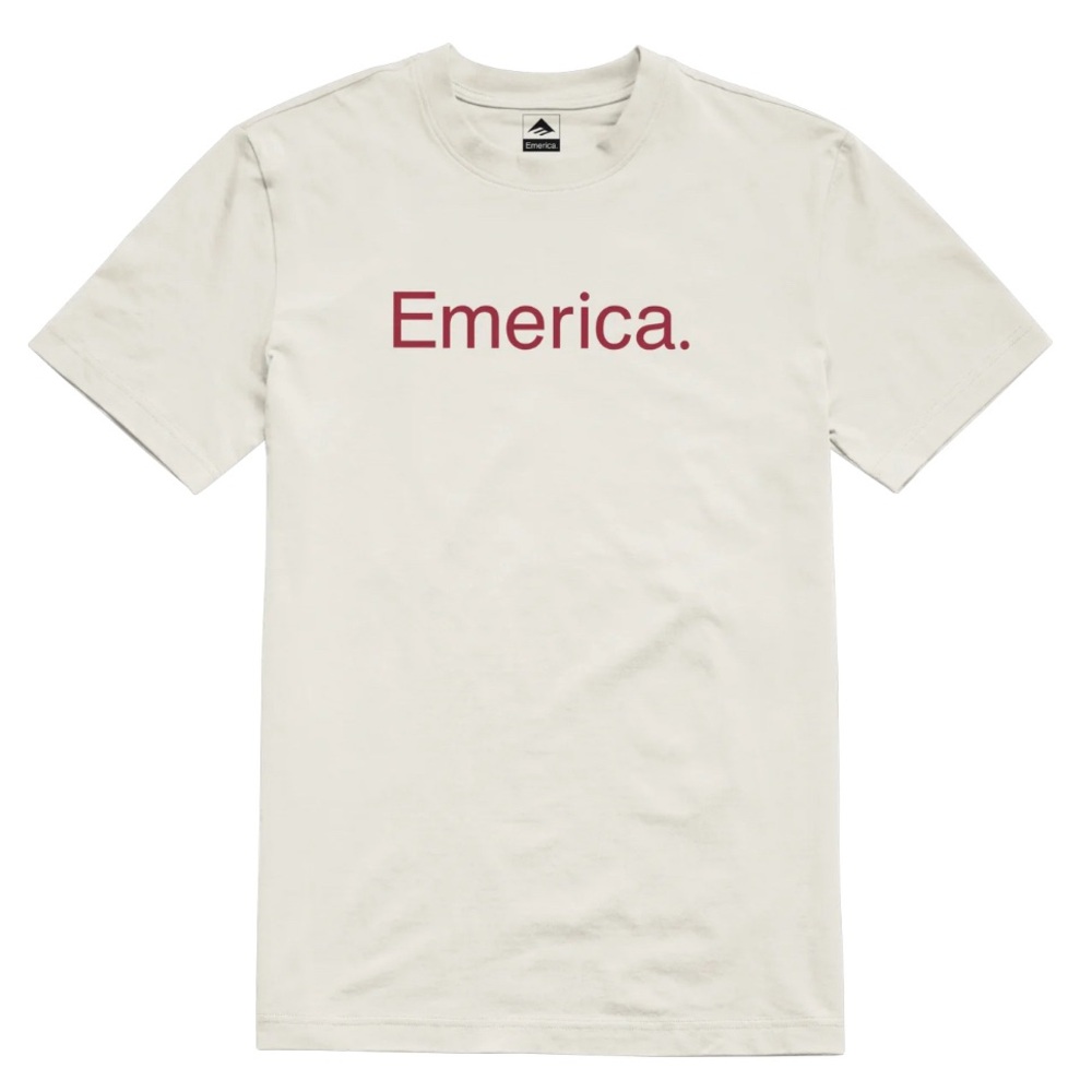 NWT Emerica. Pure Tee Creme Size Large